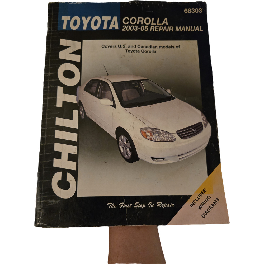 Toyota Corolla 2003-2005 repair manual by Jay Storer 9781563926150 Chilton auto